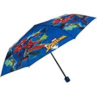 Los mejores  - Paraguas Spiderman Infantil Portátil Seguro - Paraguas Plegable de Superhéroes para Niños - Sombrilla Lluvia Hombre…